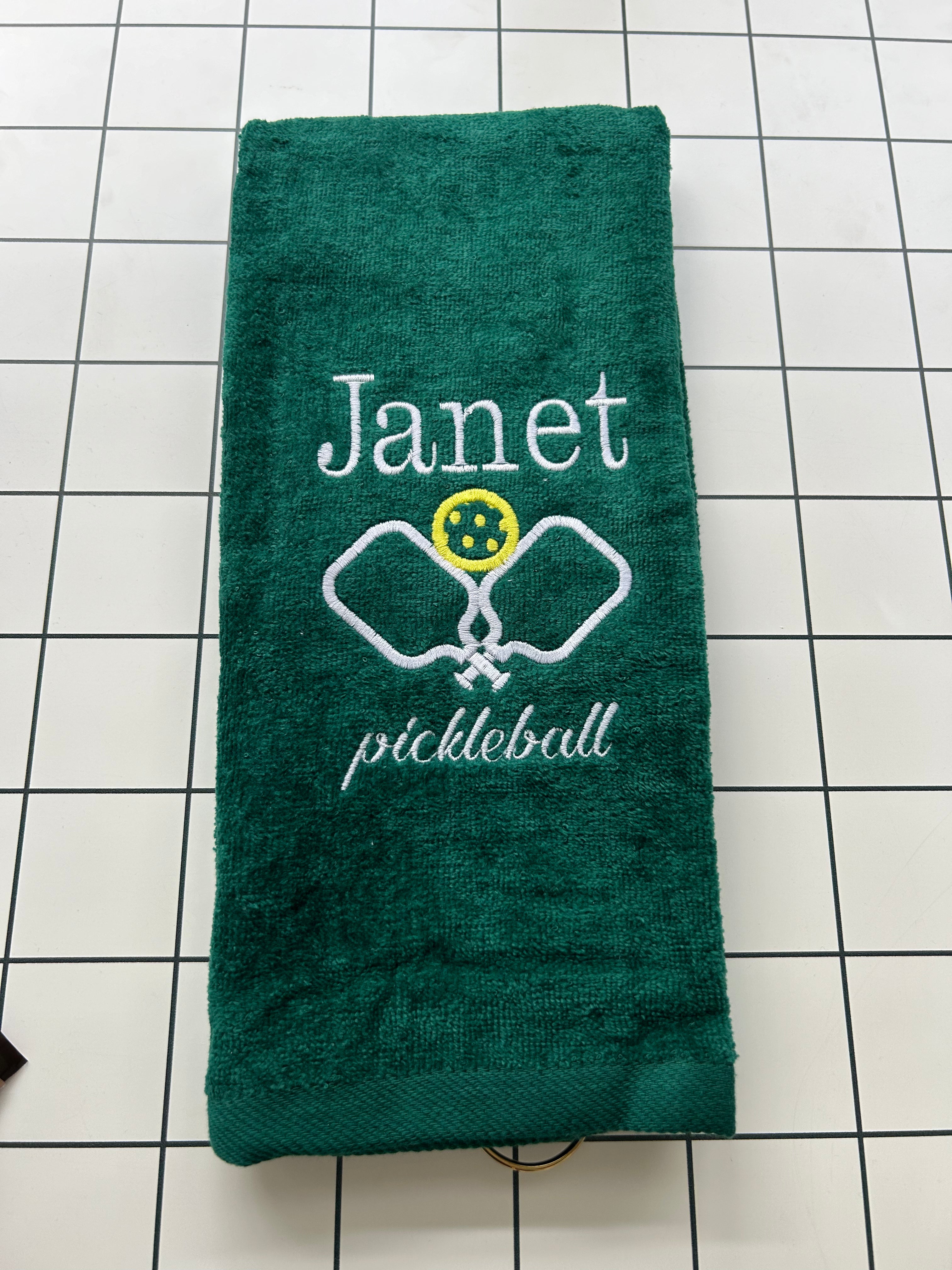 Pickleball towel